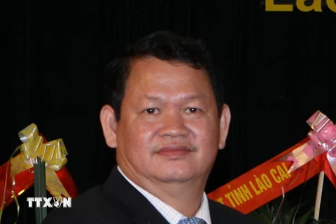 Ông Nguyễn Văn Vịnh, Bí thư Tỉnh ủy Lào Cai nhiệm kỳ 2015-2020 đã được bầu làm Chủ tịch Hội đồng Nhân dân tỉnh Lào Cai, nhiệm kỳ 2011-2016. (Ảnh: Nguyễn Dân/TTXVN)