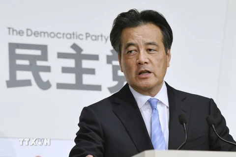 Chủ tịch DPJ Katsuya Okada. (Nguồn: Kyodo/TTXVN)
