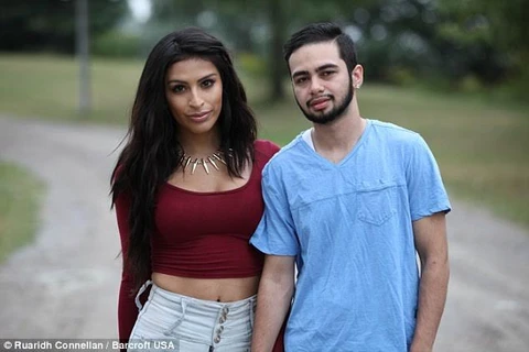 Jasmine Merino (trái) và Ryan Said (phải), đều là người chuyển giới. (Nguồn: Dailymail)