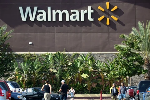 Quang cảnh một siêu thị Walmart ở Rosemead, California. (Nguồn: AFP/TTXVN)