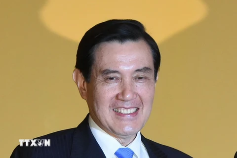 Người đứng đầu chính quyền vùng lãnh thổ Đài Loan (Trung Quốc) Mã Anh Cửu. (Nguồn: THX/TTXVN)