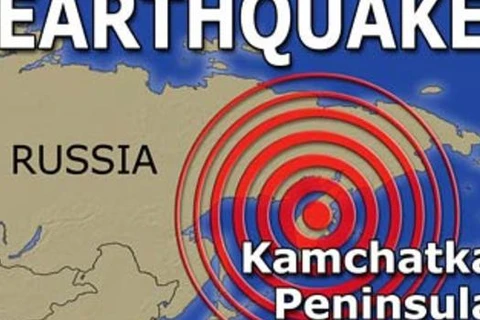 Động đất 7,0 độ Richter sát "vành đai lửa" miền Đông Nga