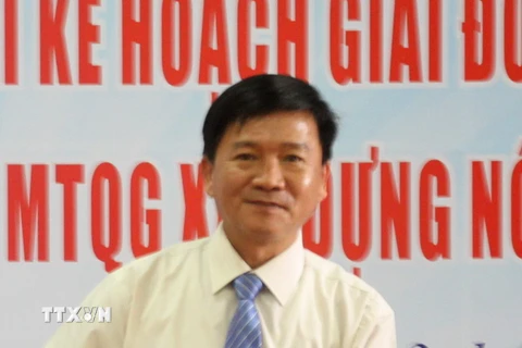 Chủ tịch Ủy ban Nhân dân tỉnh Quảng Ngãi Trần Ngọc Căng. (Ảnh: Vĩnh Trọng/TTXVN)