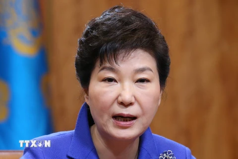 Tổng thống Hàn Quốc Park Geun-hye. (Nguồn: YONHAP/TTXVN)