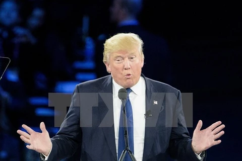 Ứng cử viên Tổng thống Mỹ của đảng Cộng hòa, tỷ phú Donald Trump. (Nguồn: AFP/TTXVN)