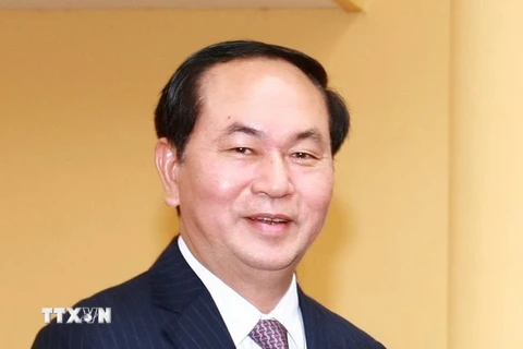 Đại tướng Trần Đại Quang, tân Chủ tịch nước Cộng hòa xã hội chủ nghĩa Việt Nam. (Ảnh: Doãn Tấn/TTXVN)