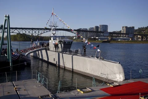 Tàu chống ngầm tự hành “Thợ săn biển”. (Nguồn: Reuters)