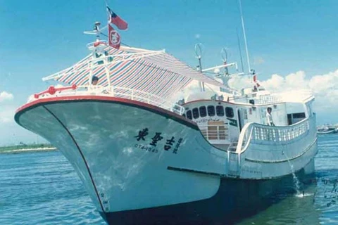 Tàu Tung Sheng Chi 16 của Đài Loan mới bị Nhật Bản bắt giữ (Nguồn: Straits Times)