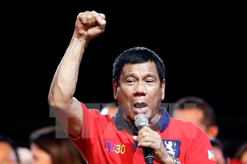 Tổng thống Rodrigo Duterte. (Nguồn: EPA/ TTXVN)