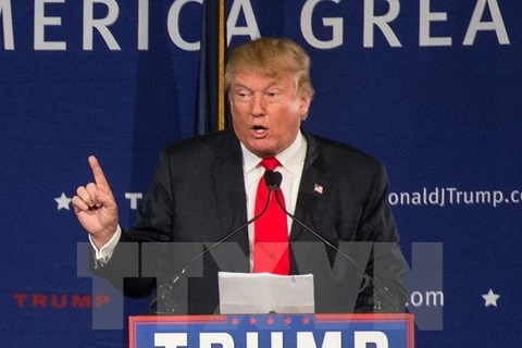 Ứng cử viên Tổng thống Mỹ Dolnald Trump. (Nguồn: AFP/TTXVN)