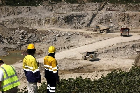 Mỏ MacMahon nơi những người bị bắt cóc làm việc. (Nguồn: abc.net.au)