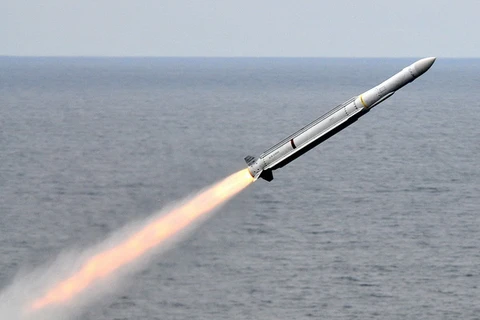 Tên lửa RIM-162 Evolved SeaSparrow Missile (ESSM). (Nguồn: wikipedia.org)