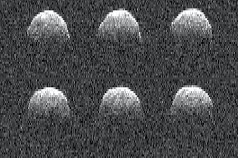Các ăngten của NASA lần đầu bắt được hình ảnh của Bennu vào năm 1999. (Nguồn: space.com)