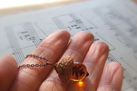 hững hạt sồi trang sức này sẽ là món quà mùa Thu hoàn hảo cho bạn bè. (Nguồn: boredpanda.com)