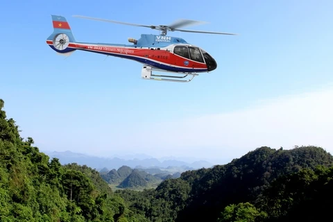 Máy bay EC130 T2. (Nguồn: Vhh.com.vn)