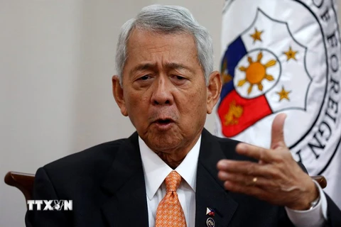 Ngoại trưởng Philippines Perfecto Yasay. (Nguồn: EPA/TTXVN)