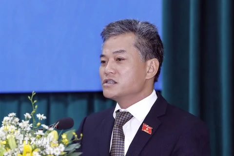 Ông Đôn Tuấn Phong, Phó Chủ tịch kiêm Tổng Thư ký phụ trách Liên hiệp các tổ chức hữu nghị Việt Nam. (Ảnh: An Đăng/TTXVN)