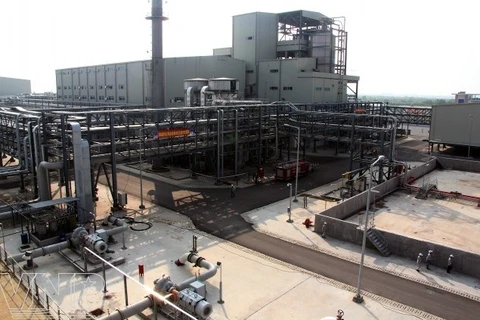 Nhà máy sản xuất xơ sợi polyester Đình Vũ có diện tích 15ha nằm tại Khu Công nghiệp Đình Vũ. (Nguồn: Báo ảnh Việt Nam)