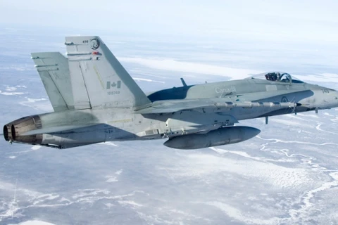 Chiến đấu cơ CF-18. (Nguồn: cbc.ca)