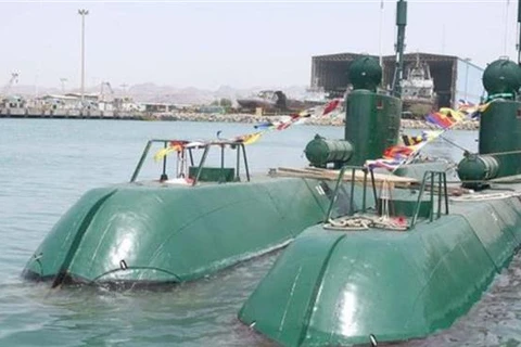Một tàu ngầm nội địa của hải quân Iran. (Nguồn: presstv.ir)