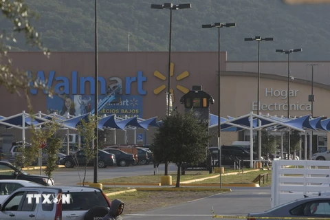 Một cửa hàng của Walmart ở Monterrey, Mexico ngày 7/12. (Nguồn: AFP/TTXVN)