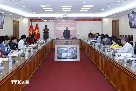 Một hội nghị của Đảng ủy Thông tấn xã Việt Nam. (Ảnh minh họa. Nguồn: TTXVN)