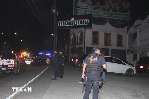 Cảnh sát Mexico. (Nguồn: EPA/TTXVN)