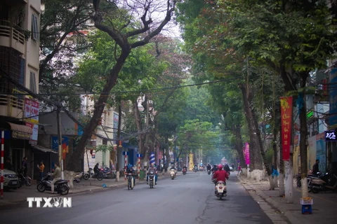 [Photo] Phố phường Hà Nội vắng lặng trong những ngày cuối năm