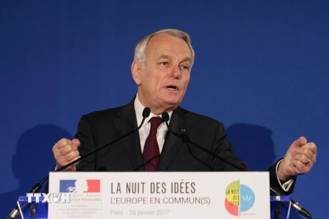 Ngoại trưởng Pháp Jean-Marc Ayrault. (Nguồn: EPA/TTXVN)