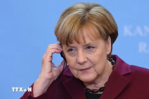 Thủ tướng Đức Angela Merkel. (Nguồn: EPA/ TTXVN)