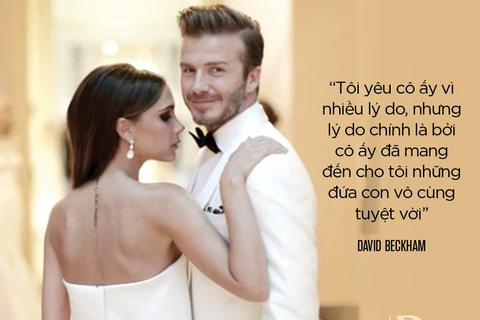 David Beckham: "Vic là cô nhân viên bán hàng, tôi vẫn cứ yêu"