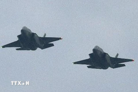 Máy bay chiến đấu F-35. (Nguồn: Kyodo/ TTXVN)
