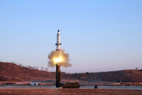 Một vụ thử tên lửa của Triều Tiên. (Nguồn: AFP/Getty Images)