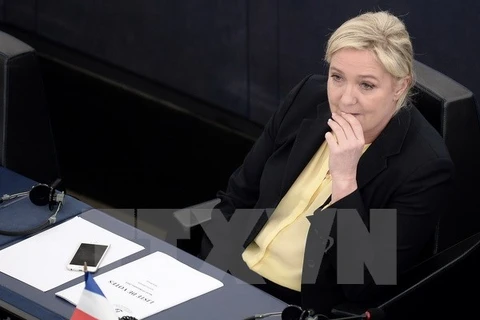 Bà Marine Le Pen. (Nguồn: AFP/TTXVN)