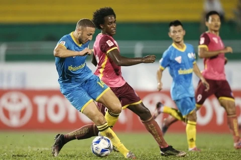 Sanna Khánh Hòa BVN ngừng chuỗi chiến thắng, chia điểm với Sài Gòn FC