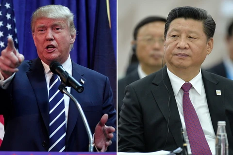 Tổng thống Mỹ Donald Trump và Chủ tịch Trung Quốc Tập Cận Bình. (Nguồn: cnn.com)