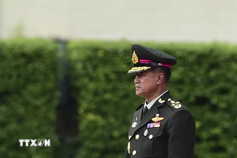 Tư lệnh Lục quân Hoàng gia Thái Lan, Đại tướng Chalermchai Sittisart. (Nguồn: AFP/TTXVN)