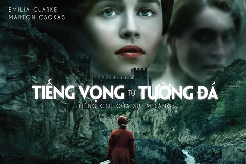 Poster phim "Tiếng vọng từ tường đá". (Nguồn: Vietnam+)