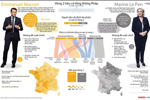 Vòng 2 bầu cử tổng thống Pháp: Hai ứng viên đã có những gì?
