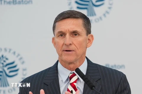 Ông Michael Flyn tại một cuộc họp ở Washington DC ngày 10/1. (Nguồn: AFP/TTXVN)