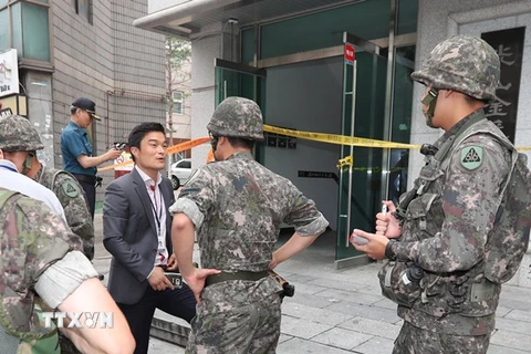 Cảnh sát Hàn Quốc. Ảnh minh họa. (Nguồn: Yonhap/TTXVN)