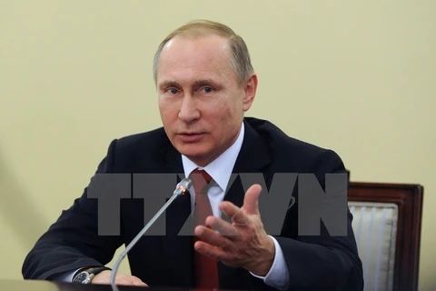 Tổng thống Nga Vladimir Putin. (Ảnh: AFP/TTXVN)