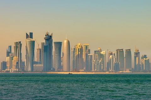 Thủ đô Doha của Qatar. (Nguồn: wikipedia.org)