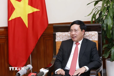 Phó Thủ tướng, Bộ trưởng Ngoại giao Phạm Bình Minh. (Ảnh: Doãn Tấn/TTXVN)