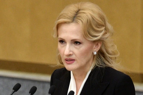 Phó Chủ tịch Duma Quốc gia (tức Hạ viện) Nga Irina Yarovaya. (Nguồn: rt.com)