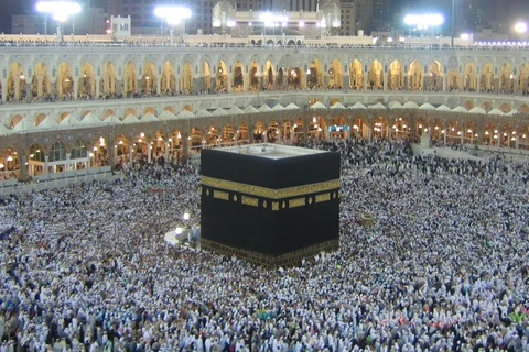 Người hành hương tại thánh địa Mecca ở Saudi Arabia. (Nguồn: AP)