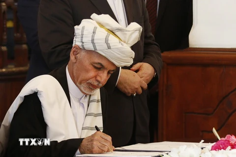 Tổng thống Afghanistan Ashraf Ghani. (Nguồn: EPA/TTXVN)