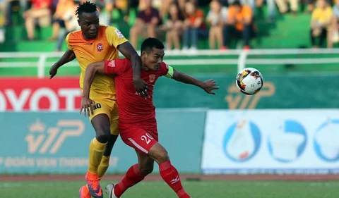 V.League 2017: Sanna Khánh Hòa BVN thắng tiếp ở trận lượt về 