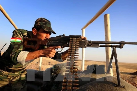 Một tay súng người Kurd ở miền Bắc Iraq. (Nguồn: AFP/TTXVN) 