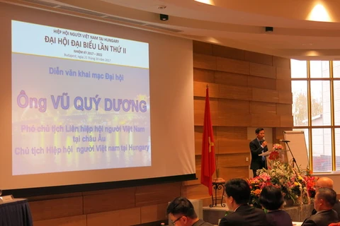 Ông Vũ Quý Dương, Chủ tịch nhiệm kỳ 2008-2017, tiếp tục được bầu trong nhiệm kỳ mới. (Nguồn: Vietnam+)